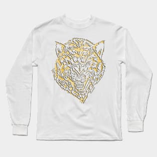 gold tiger Long Sleeve T-Shirt